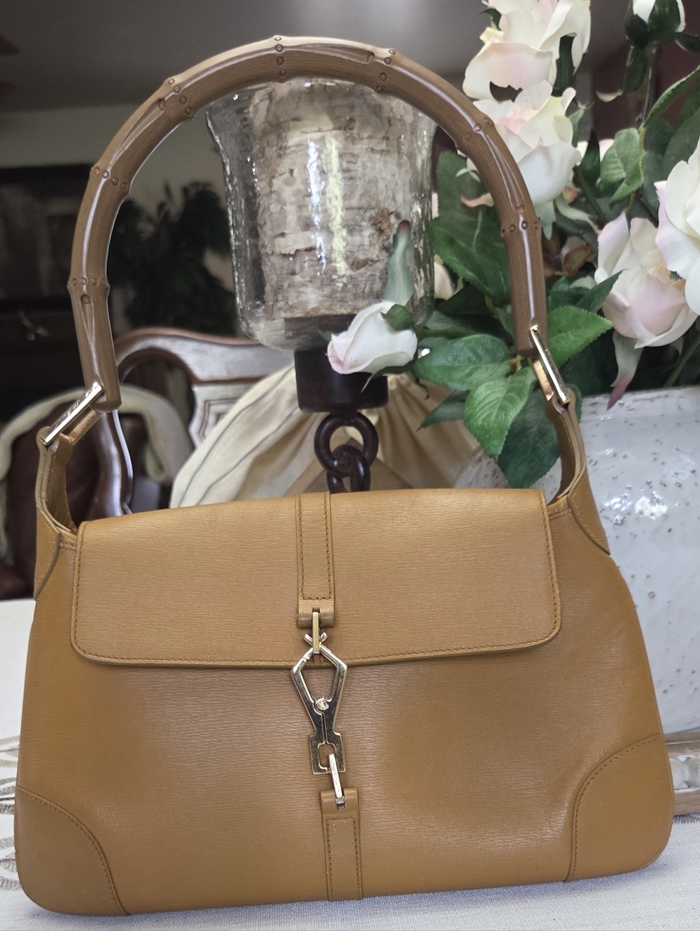Gucci Shoulder Bag, Bamboo Kandinsky.